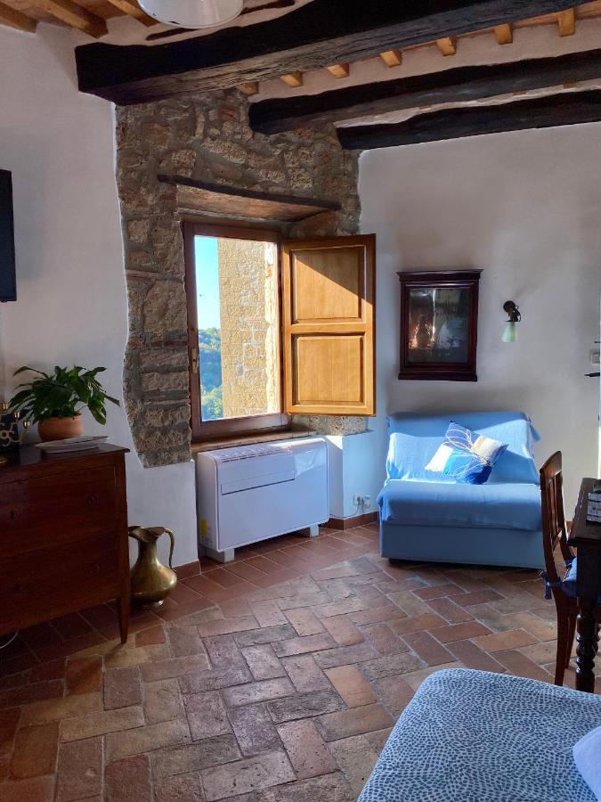La Sorpresa Monolocale Con Vista Vallata Питильяно Экстерьер фото